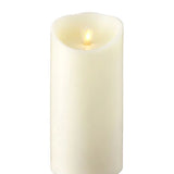 Moving Flame Ivory Candle