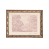 Monteverde Sketch French Antique Inspired Polished Framed Art