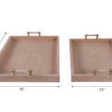 Halofax Suede Tray