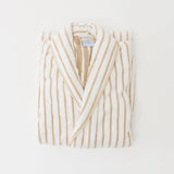 Weezie Long Plush Robe Sand Parker - Size S