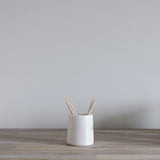 White Marble Toothpick Holder