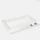 Bubble Lucite Tray