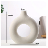 Circular Ceramic Vase