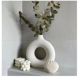 Circular Ceramic Vase