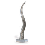 Safari Silver Horn Sculpture