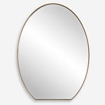 Cabell Oval Mirror Brass