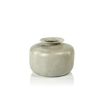 Mandal Squat Stoneware Vase