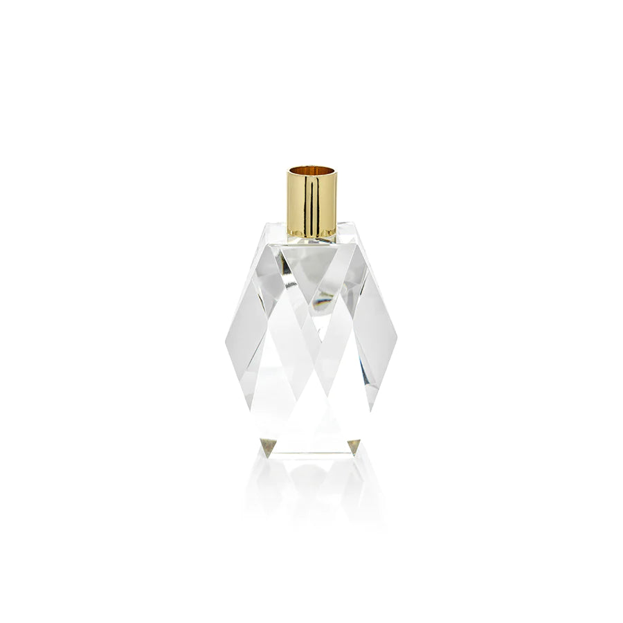 Florella Diamond Crystal Candle Holder