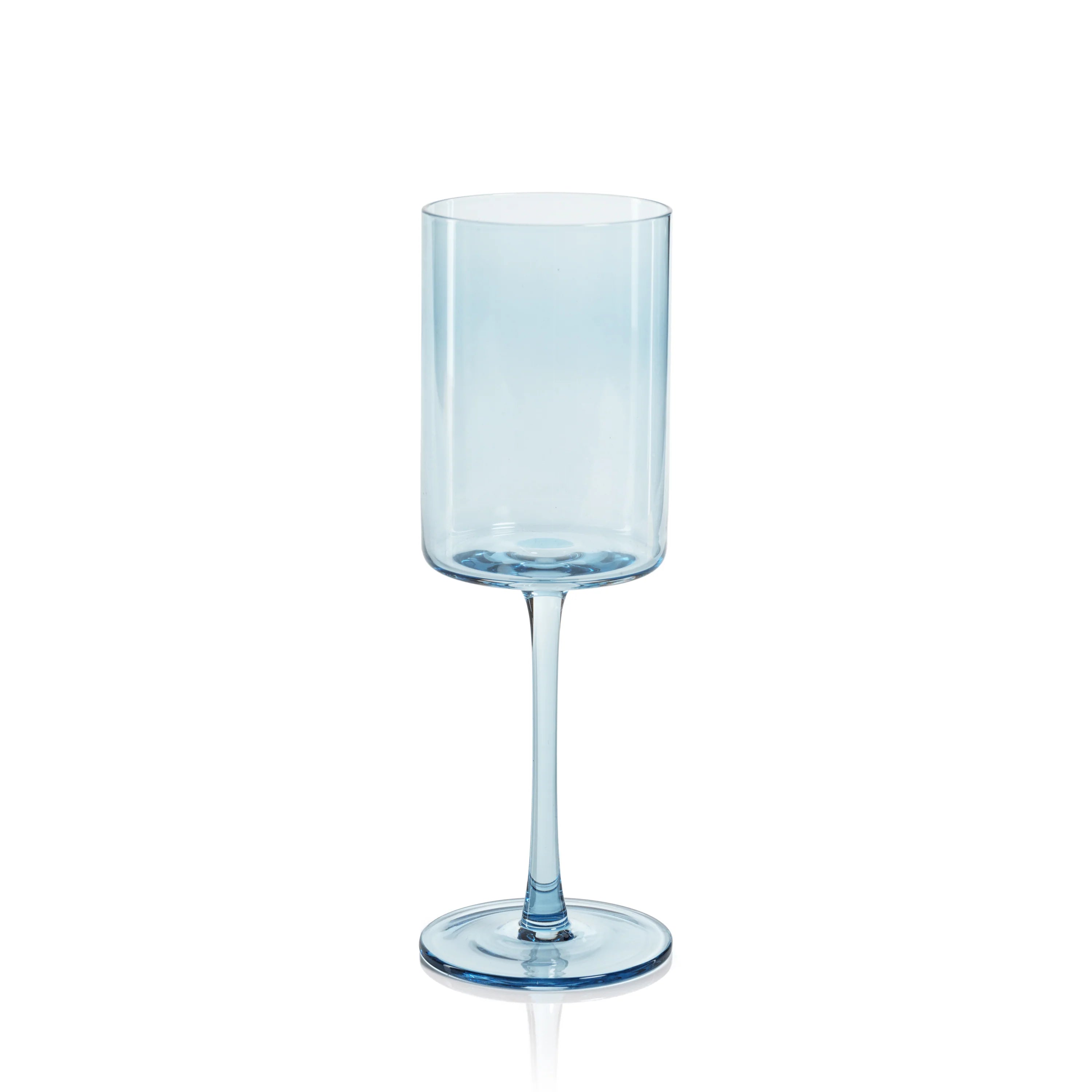 Fruttuoso Light Blue Wine Glass